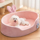 CuddleNest Small Dog Cat Bed lifestyle image 2