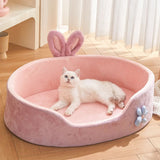 CuddleNest | Small Dog and Cat Bed Bunny-Ear Style Machine Washable