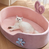 CuddleNest | Small Dog and Cat Bed Bunny-Ear Style Machine Washable