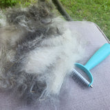 Furtail | Dog and Cat Deshedder Dual Blade for Long Coats, Available in 3-Pack