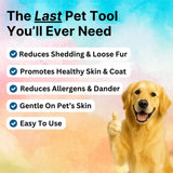Furtail | Dog and Cat Grooming Tool Dual-Sided with Ergonomic Handle