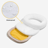 Furtail | Dog Donut Bed Orthopedic with Waterproof Removable Cover, 4 Sizes