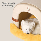 Nestara | Dog Bed Self-Warming Enclosed Washable for Small Dogs