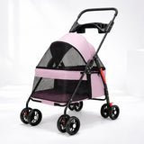 Barklow Dog Cat Stroller lifestyle image 3