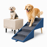 Pawtastic | Dog 2-in-1 Ramp and Stairs Non-Slip Foldable for Small Breeds