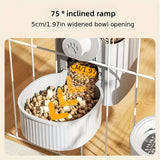 Pawtastic | Cat Automatic Feeder 1.2L Compact with Drinker Option