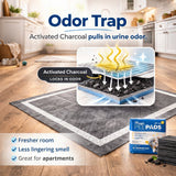 Pawtastic | Puppy Training Pads 6-Layer with Odor Control and Pheromone Attractant