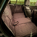 Pawtastic | Dog Rear Car Seat Extender and Travel Hammock with Storage
