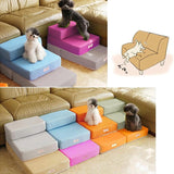 Pawtastic Steps | Dog and Cat Orthopedic Foam Stairs with Removable Covers
