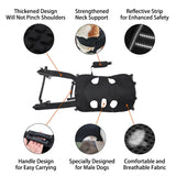 Pawtastic Support Harness | Large Dog Full-Body Carry Harness Multi-Handle