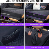 Pawtastic | Dog Car Seat Extender Memory Foam Waterproof Universal Fit