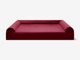 Velkora | Dog Bed Cover Washable Durable Microsuede and Linen Large