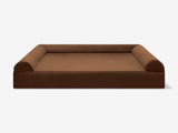 Velkora | Dog Bed Cover Washable Durable Microsuede and Linen Large
