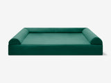 Velkora | Dog Bed Cover Washable Durable Microsuede and Linen Large