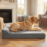Pawtastic | Dog Bed Orthopedic 7-Inch CertiPUR-US Foam Machine Washable