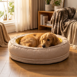 Furtail Dog Donut Bed lifestyle 1