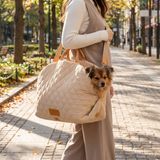 Nestara Dog Cross-Body Carrier lifestyle 1