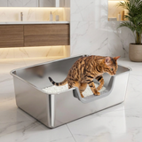 Fenlow Cat Litter Box lifestyle 2