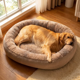 Furtail Dog Bed Faux Fur lifestyle 1