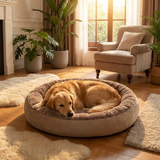 Furtail Dog Bed Faux Fur lifestyle 3